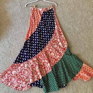 Free people maxi skirt